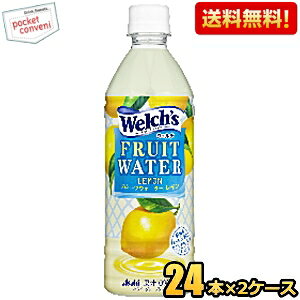 yzATq Welch's EF` FRUIT WATER Lemon t[cEH[^[ 500mlybg{g 48{(24{×2P[X) kC800~Ek400~̕ʓrZ [39Vbv]