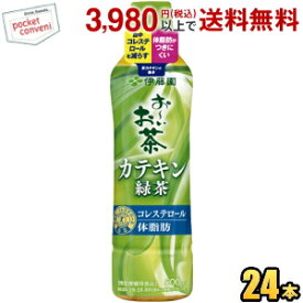 伊藤園 お～いお茶 カテキン緑茶 500mlペットボトル 24本入 二つの働き 特保 トクホ 特定保健用食品