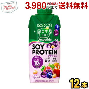 JS ؐ100 Smoothie SOY PROTEIN ATC[MIX 330mlpbN 12{ ؐX[W[ \CveC