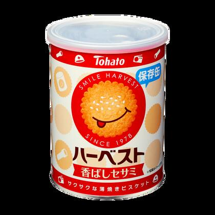 楽天市場】【送料無料】東ハト ハーベスト保存缶 8包(32枚)×10缶入