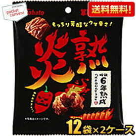 【送料無料】ぬれおかき 東ハト 暴君ハバネロ 炎熟40g 24袋(12袋×2ケース) うま辛スナック菓子 辛い 激辛 もっちり ウマ辛 うま辛 吟醸6年熟成ハバネロかんずり使用 ※北海道800円・東北400円の別途送料加算 [39ショップ]