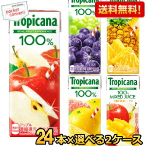 【送料無料】キリン トロピカーナ 無添加野菜 午後の紅茶 生茶 毎日果菜 200ml 250ml紙パック 48本セット(24本×選べる2ケース) 果汁100% ジュース 野菜ジュース コーヒー ファイア FIRE TROPICANA ※