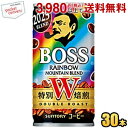 サントリー BOSS ボス レインボーマウンテンブレンド 185g缶 30本入 缶コーヒー