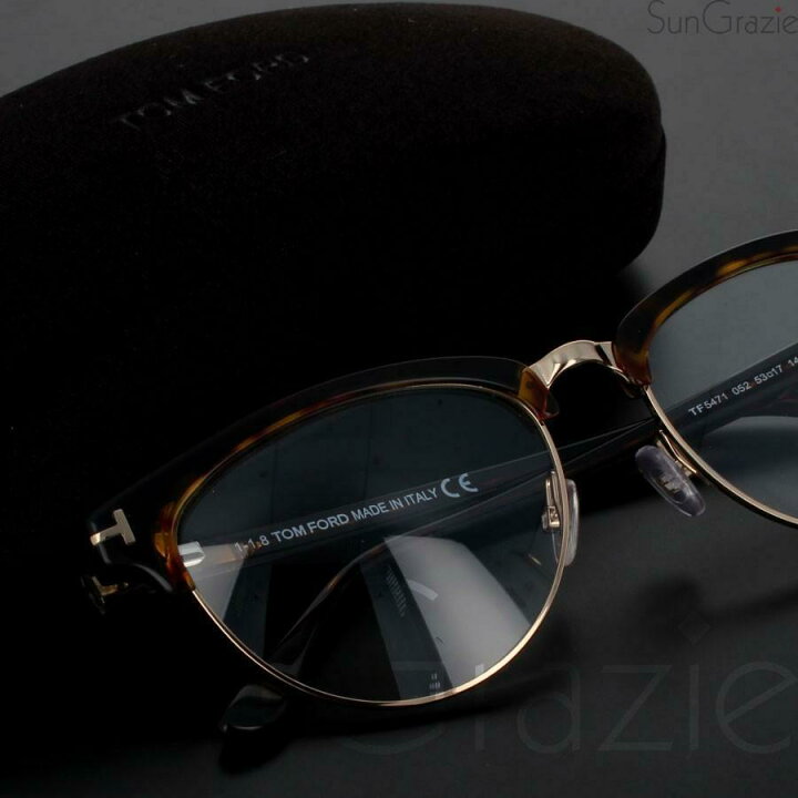 楽天市場】トムフォード TOMFORD TF5471 専用ケース付き ブラウン 