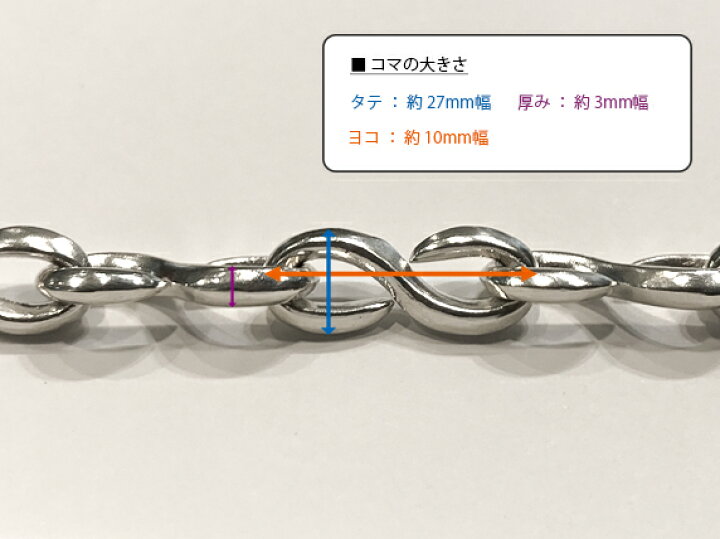 楽天市場】＜21×6mm幅＞ シルバー925製 Sシェイプ リンクチェーン 