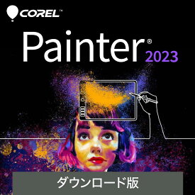 Corel Painter 2023 for Windowss【ダウンロード版】DL_SNR [Windows用][絵画制作ソフト]ペイント　絵画　イラスト　デジタルアート　NFTアート　イラストレーション