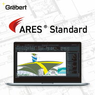 【マラソン限定価格】ARES Standard カード版 CAD [Windows専用]　2D CAD ソフト CAD 設計 製図 2D 3D 図…