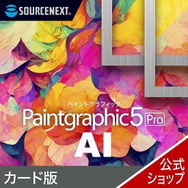【スーパーセール限定価格】Paintgraphic 5 Pro AI　カード版 2603SS