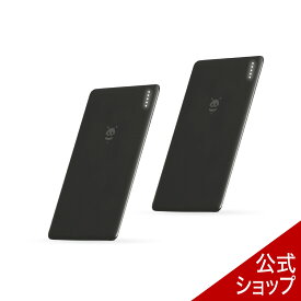 Pebblebee（ペブルビー） ユニバーサル カード型 PB-621-S 2個セット ペブルビー 充電式 スマートタグ Android や iPhoneの標準アプリで利用可能　紛失防止タグ アンドロイド対応 GPS