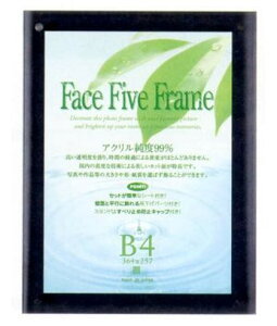 フォトフレーム おしゃれ 写真立て B4 アクリルフォトフレーム 透明フレーム