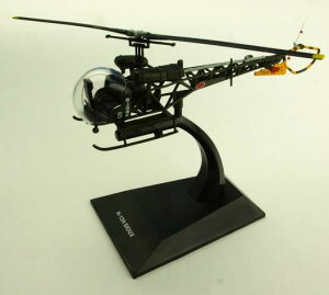 ヘリコプター 模型 完成品 1/72ミリタリー模型 陸上自衛隊 グッズ