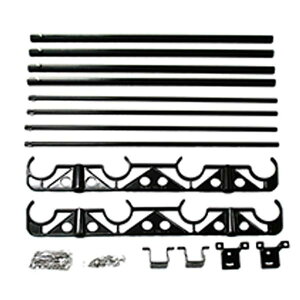 天井付型物干金具 DRY WAVE HA50-THC ブラック 00096459-001