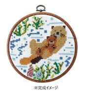 刺繍 初心者 キット　クロスステッチキット　刺繍キット クロスステッチ