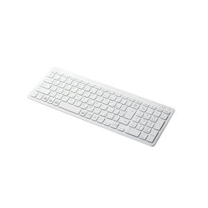 �G���R�� Bluetooth�R���p�N�g�L�[�{�[�h�^�p���^�O���t���^���^�^�}���`OS�Ή��^�z���C�g TK-FBP101WH