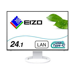 EIZO FlexScan 24.1�^�J���[�t�����j�^�[ �z���C�g EV2495-WT 1��