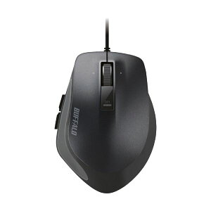 (�܂Ƃ�) �o�b�t�@���[ �L�� BlueLED�v���~�A���t�B�b�g�}�E�X M�T�C�Y �u���b�N BSMBU500MBK 1�� �y×10�Z�b�g�z