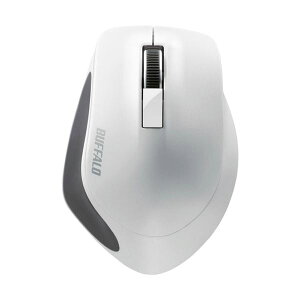 (�܂Ƃ�) �o�b�t�@���[ ���� BlueLED3�{�^�� �v���~�A���t�B�b�g�}�E�X �z���C�g BSMBW300MWH 1�� �y×10�Z�b�g�z