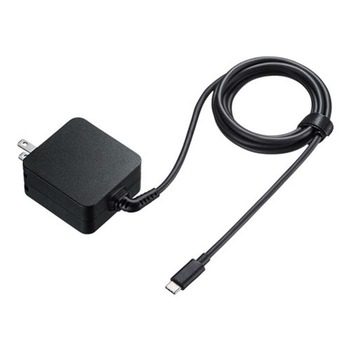 USB Power Delivery対応AC充電器 TypeCケーブル一体型 ACA-PD76BK タイムセール 超激安 PD65W