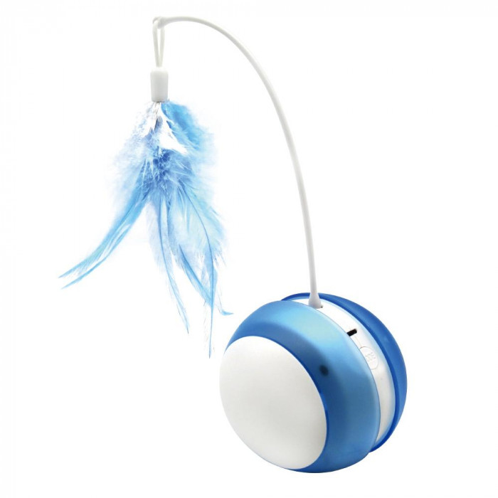 自動で動く楽しいおもちゃ ファンタジー ローリングタンブラー 猫用おもちゃ ブルー 優先配送 BTM2010-B 正規認証品 新規格 電動ボール