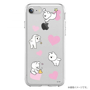 楽天市場 Dk Iphone 8 7 すこぶる動くウサギ クリアケース Tj 007 Dki8 Pocketcompany 楽天市場店