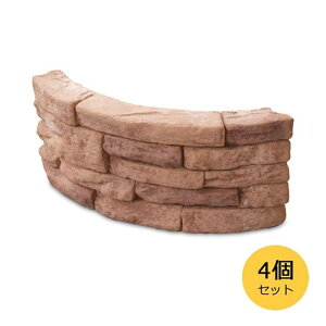 �Ԓd �u���b�N �J�[�u �����K �Ԓd�p �R���N���[�g�u���b�N �A�[�� 4��