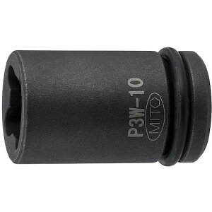 �~�g���C MITOLOY 3/8 �C���p�N�g�����`�p �E�G���h�i�b�g�p�\�P�b�g 10mm P3W-10