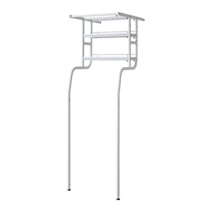 �O�v�@KOEKI�@UTILITY ���Ċ|������@���b�N �X�`�[�����b�N �z���C�g TKR5718WH