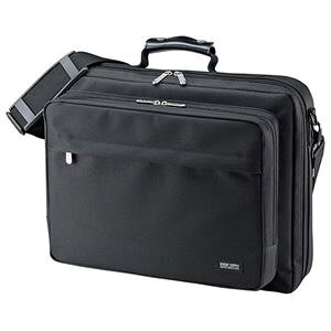 �i�܂Ƃ߁j �T�����T�v���C PC�L�������O�o�b�O 15.6�^���C�h�Ή� �u���b�N BAG-U54BK2 1�� �y×2�Z�b�g�z