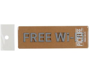 �s�N�g�T�C�� FREE WI-FI �O���[ �A�N���� ����� �v���[�g �W��