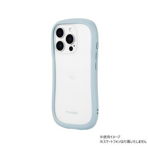 iPhone16 Pro�@ViAMO freely�@�ϏՌ��K���X�P�[�X�@���C�g�u���[�@LN-IP24VMFLBL