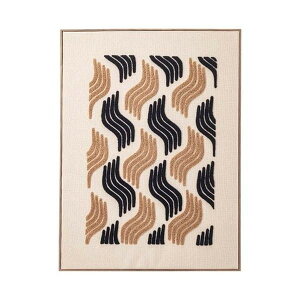 �A�[�g�p�l�� �u���E�� 60×80.5cm �C���e���A �Ǌ|�� �@�۔� �v�����g