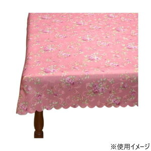 �����e�[�u���N���X �s���N 90×90cm �|���G�X�e���� ����h�~ �_�C�j���O�p