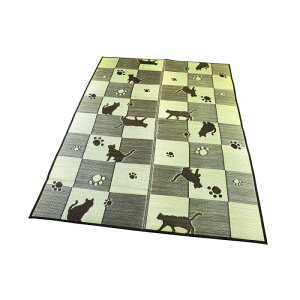 �������O �J�[�y�b�g 180×230cm �L�� �L���[�u�L���b�g �h�J�r ���L �u���b�N