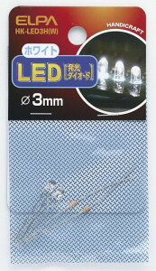 LED 3mm �z���C�g 2���� ���d�r�p ��R�t ���C�g �d�q�H�� �H�암�i