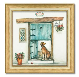 �A�[�g�t���[�� �h�b�O ���[�Y �R�e�[�W 40.5cm �Q�����H �G�� �z���t