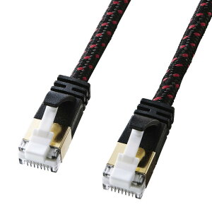 LAN�P�[�u�� 5m CAT7 ���b�V�� ��d�V�[���h �c���܂�h�~ �ԍ�