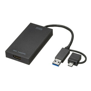 HDMI�ϊ��A�_�v�^ USB A Type-C ���Ή� 4K�o�� �f�B�X�v���C �ڑ�