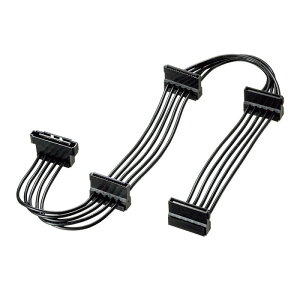 �d������P�[�u�� SATA 4���� ��L�^ 40cm �V���A��ATA �d������