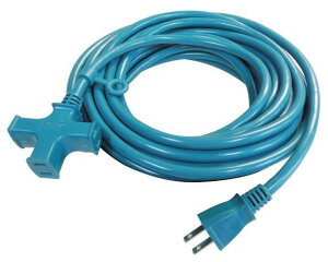 �g���C�A���O���^�b�v 5m �u���[ 3�� 125V-15A 1500W ���{��