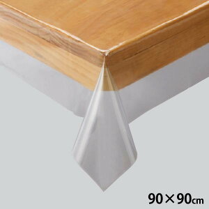 �e�[�u���N���X ���� �r�j�[�� 90×90cm �e�[�u������������ �ϔM60�x