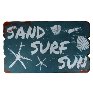 �E�b�h�{�[�h SAND SURF SUN �Ǌ|�� 50cm �ؐ� �C���e���A ����