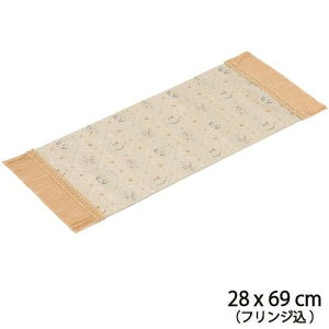 �e�[�u���Z���^�[ 28×55cm �� �V���N �ٖP�F�� ������ �e�[�u������ ���{��