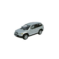 ミニカー 1/43スケール BMW X5 シルバー ダイキャストモデル 車 おもちゃ