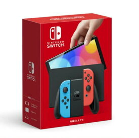 【新品】【送料無料】任天堂NintendoSwitch有機ELモデルJoy-Con(L)/(R)ネオン　【平日15時までの注文で即日発送】