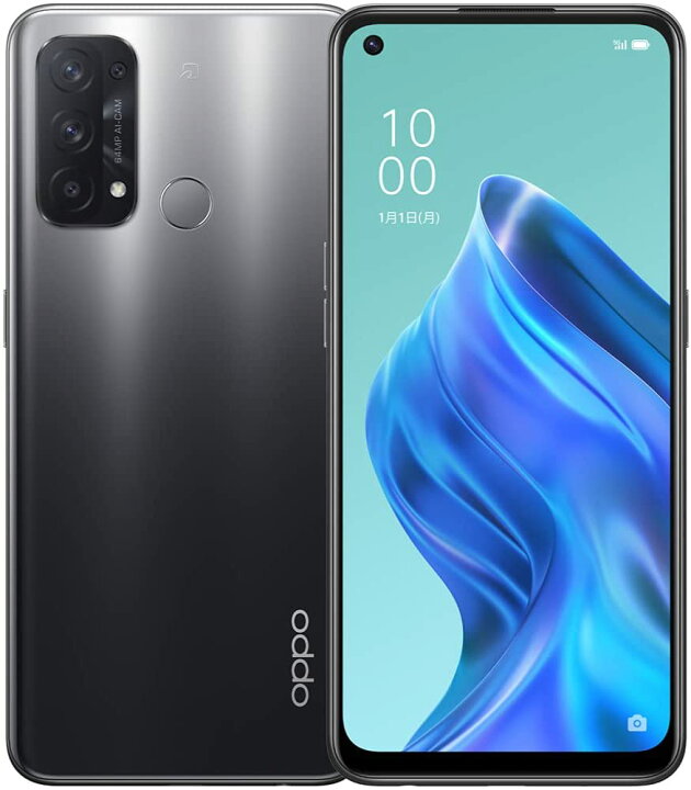 楽天市場】新品未開封 楽天版 OPPO Reno5 A CPH2199 BK シルバー  