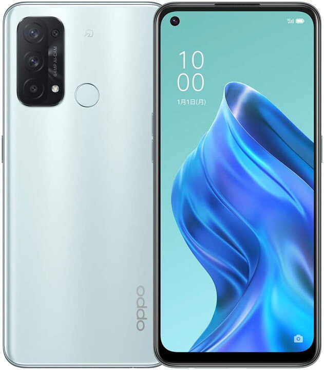 楽天市場】新品未開封 楽天版 OPPO Reno5 A CPH2199 IB アイスブルー  