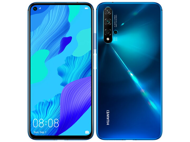 楽天市場】【純正充電器付】本体のみ 未使用品 HUAWEI NOVA 5T  