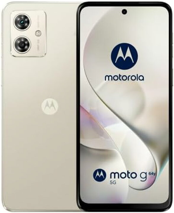 楽天市場】新品未使用 moto g64y 5G [バニラクリーム] ワイモバイル 