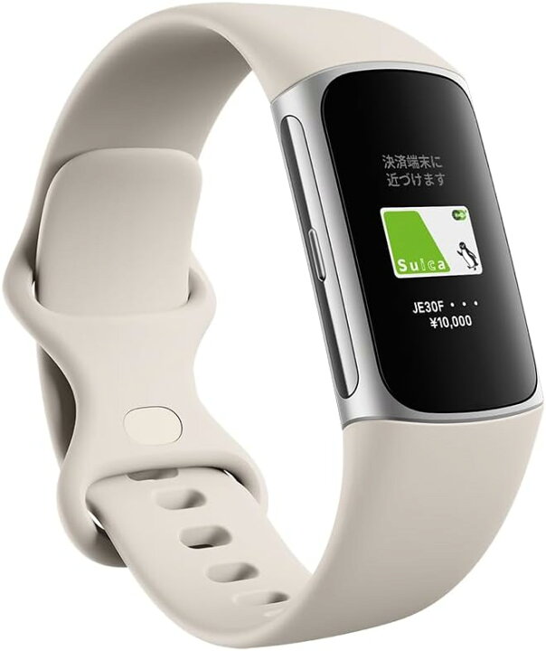 楽天市場】新品未開封 Fitbit Charge 6 トラッカー Porcelain/Silver  