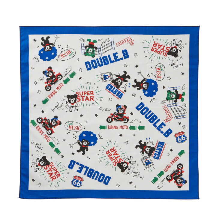 楽天市場】【セール30%OFF】ミキハウス ダブルB ランチクロスセット 